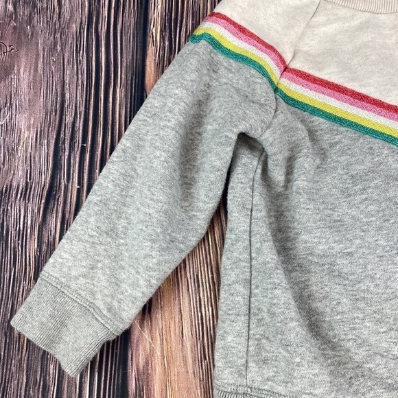 Gap Sweatshirt With Rainbow Detail- Size 2 Years - Picture 3 of 12